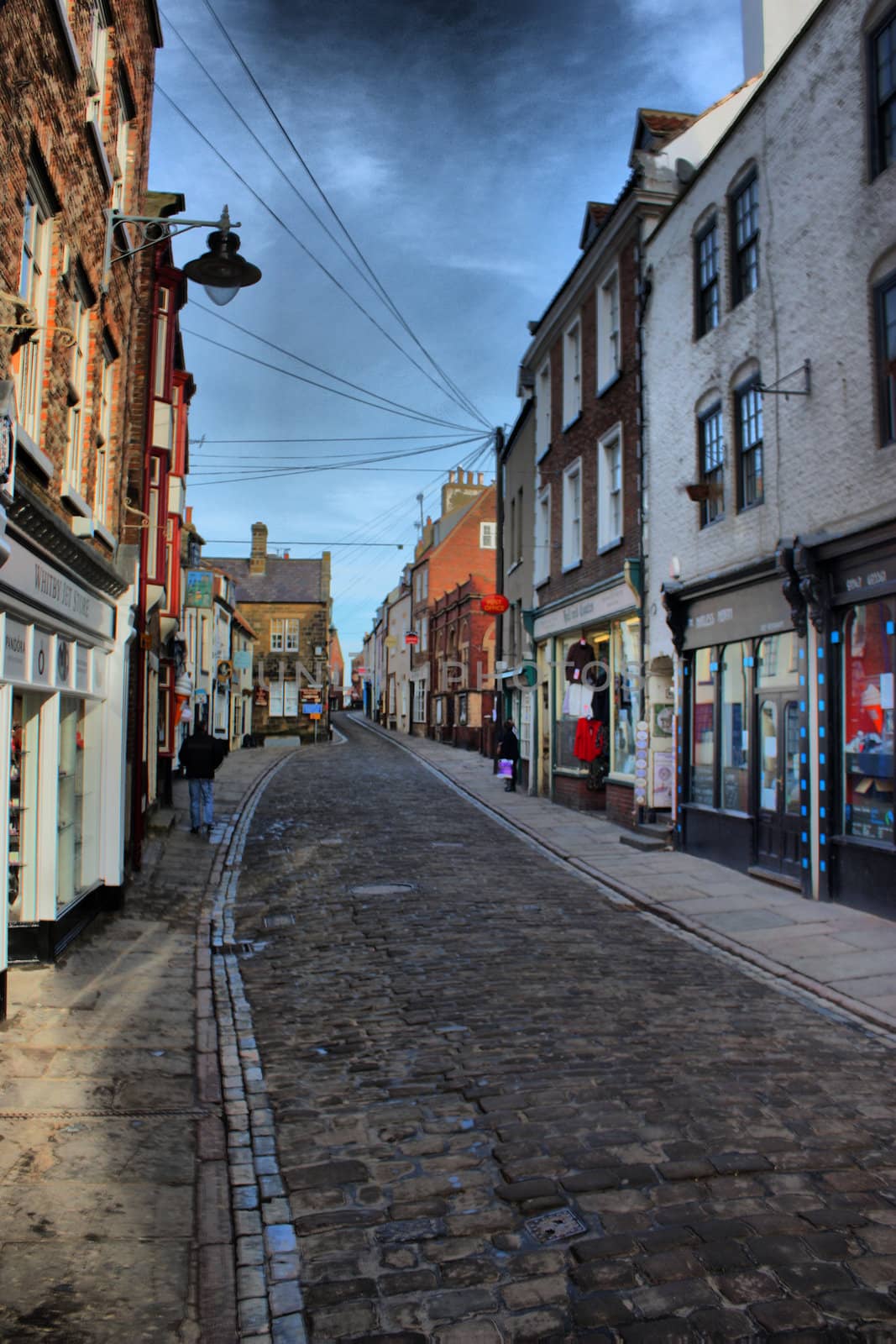 Church Street, Whitby, Yorkshire by chrisga