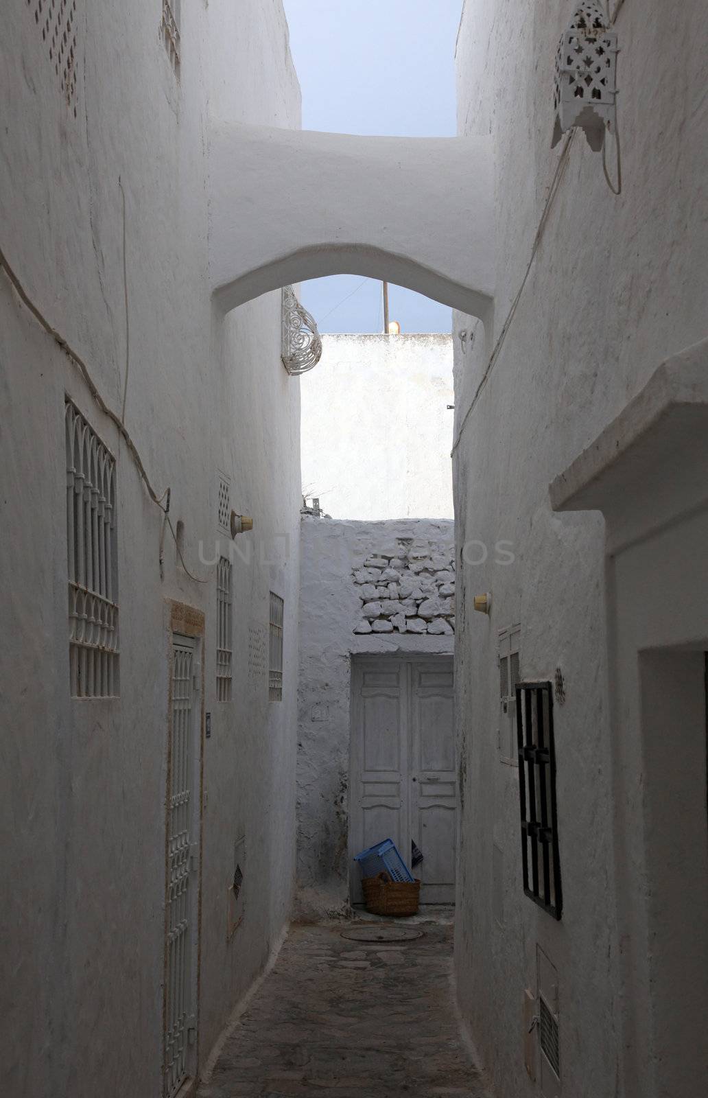 Door in tunisian city Hammamet