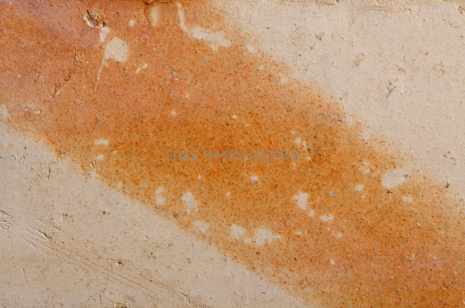 Orange brick texture abstarct pattern background.