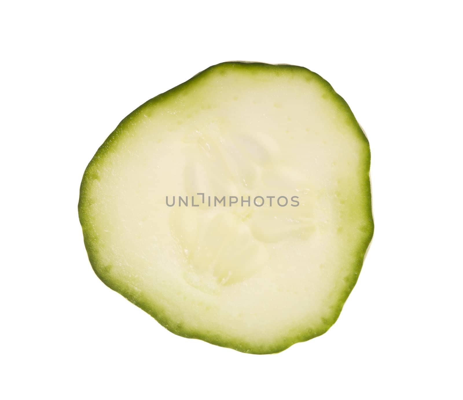 Slice of cucumber by gemenacom