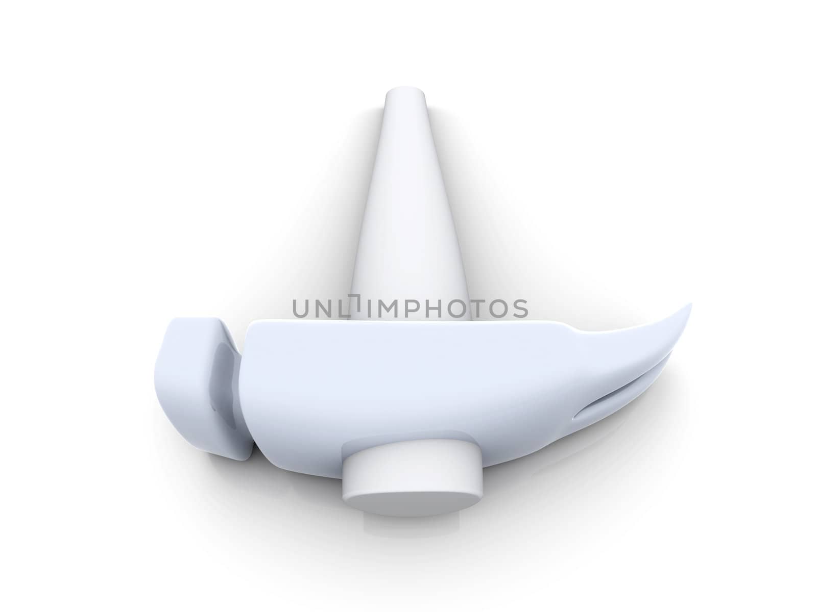 3D Illustration. Isolated on white.
