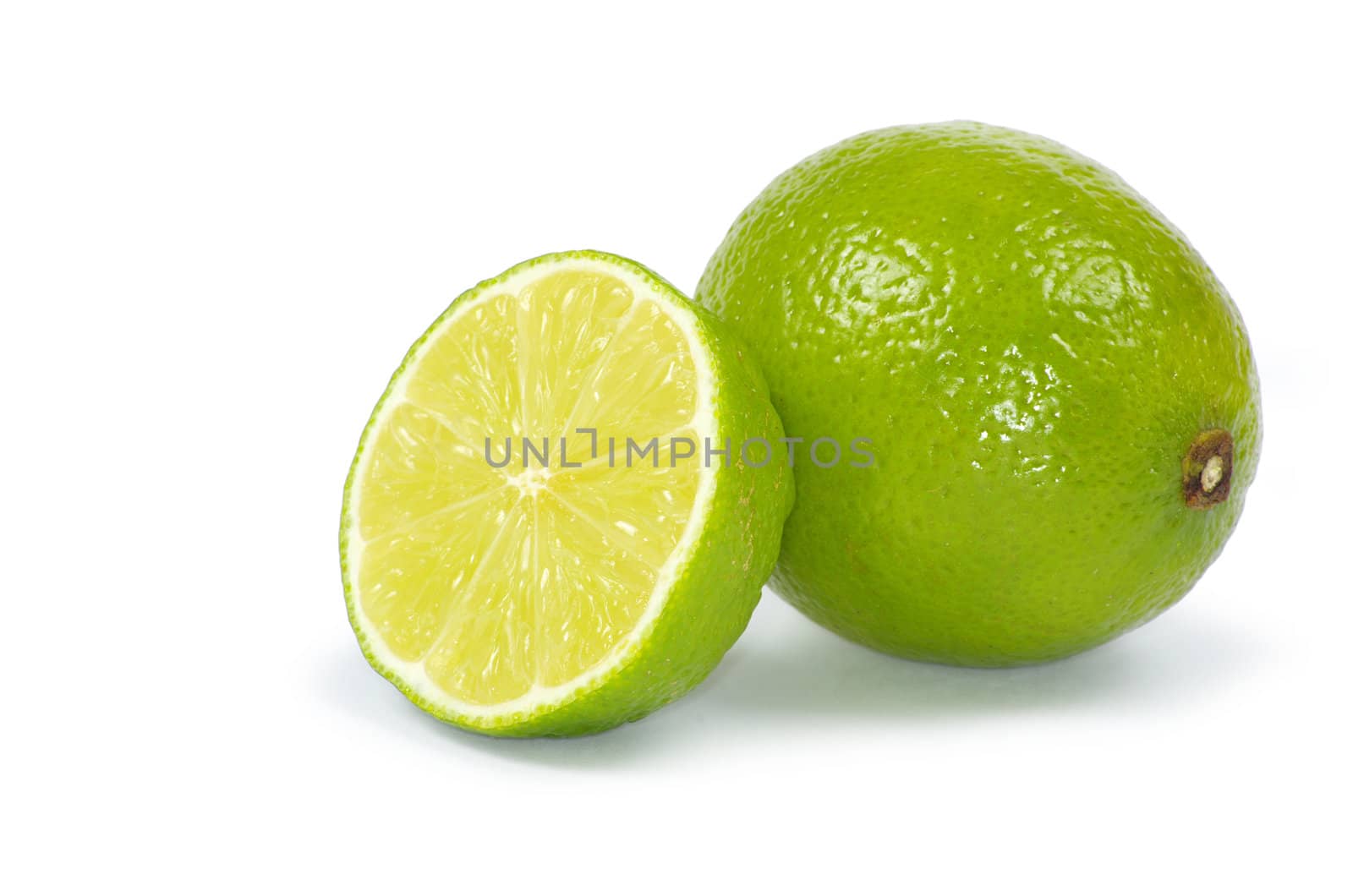  lime isolated on white background