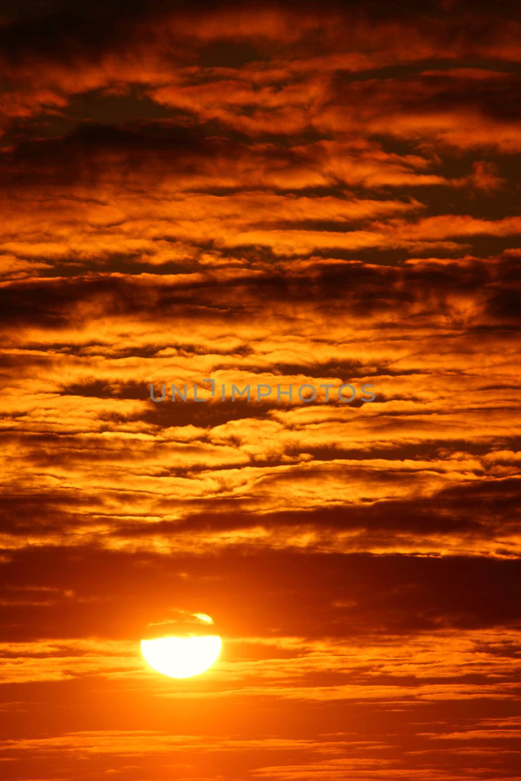 sunrise sky by Yellowj