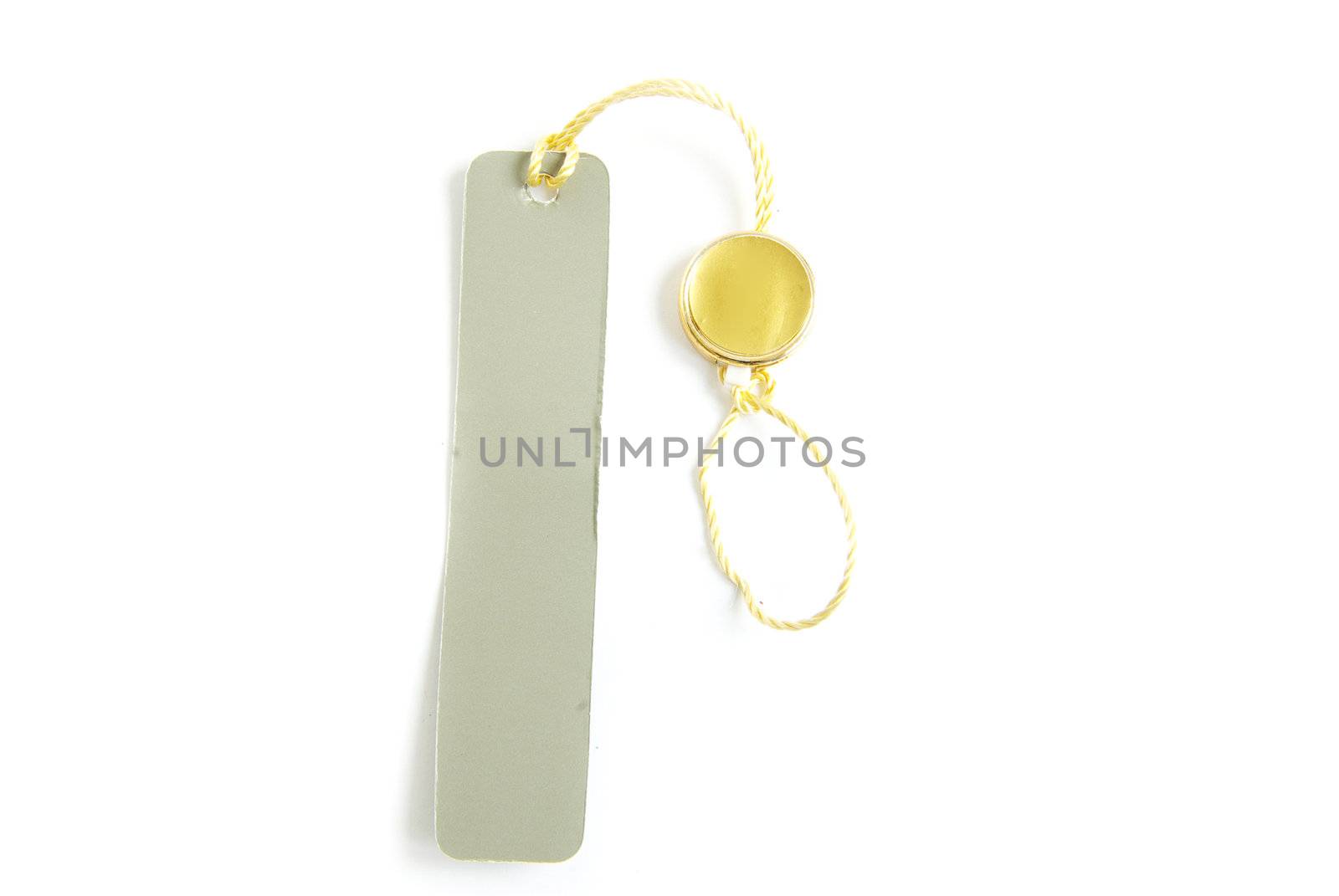 Blank tag isolated on a white backgrounds