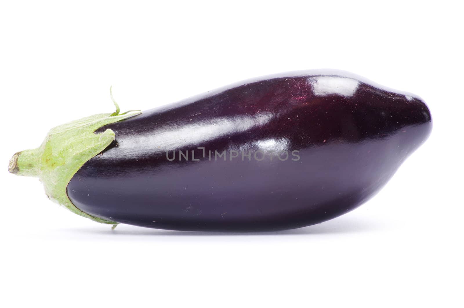 aubergine isolated on white background