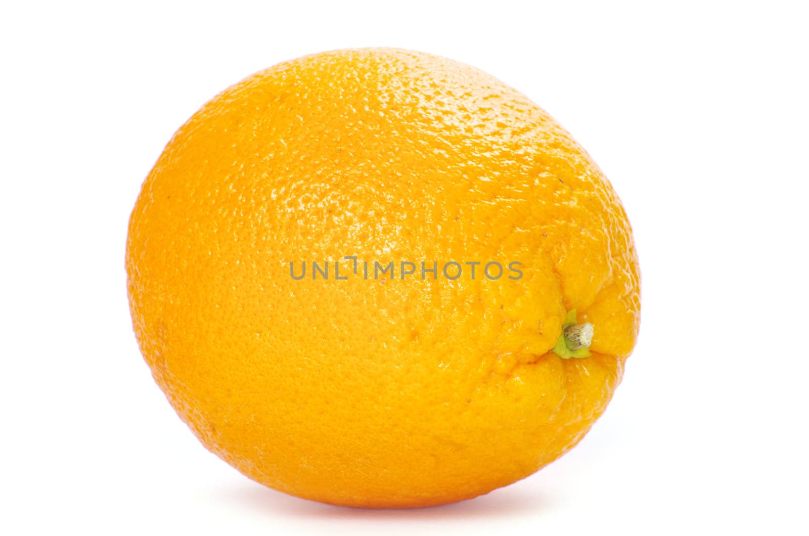   fresh orange isolated on white