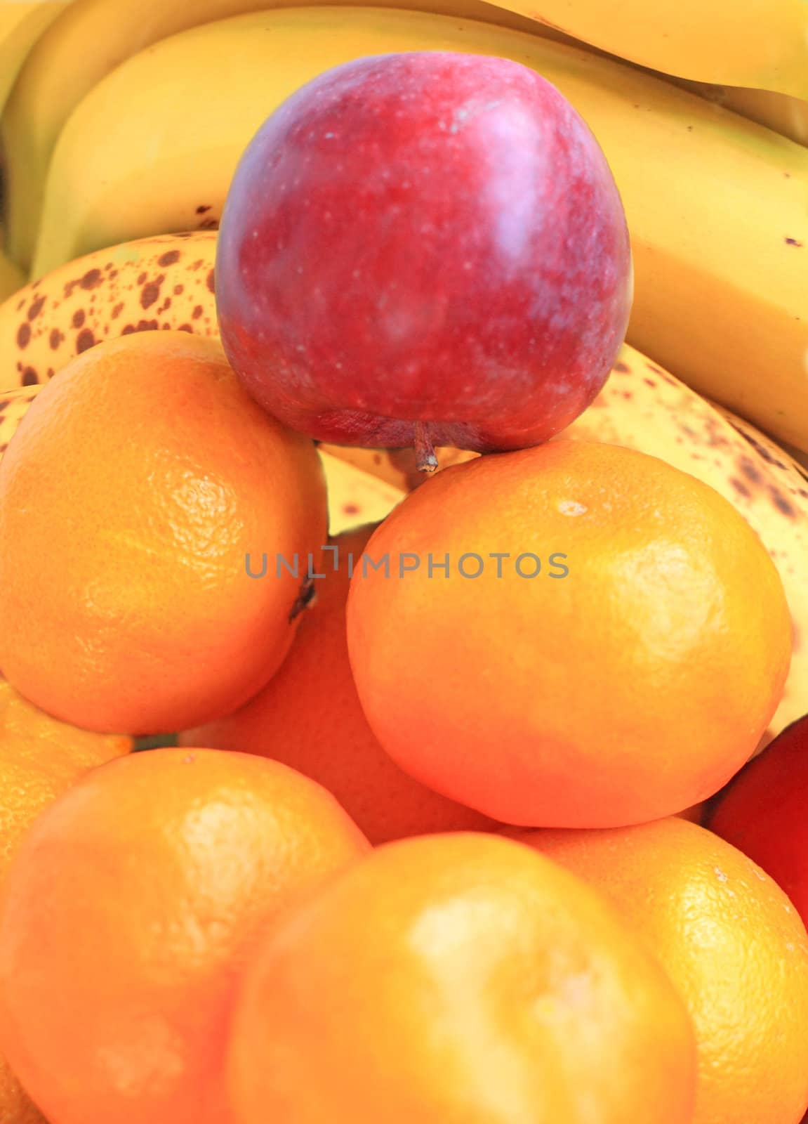 Close up of the fresh juicy fruits.