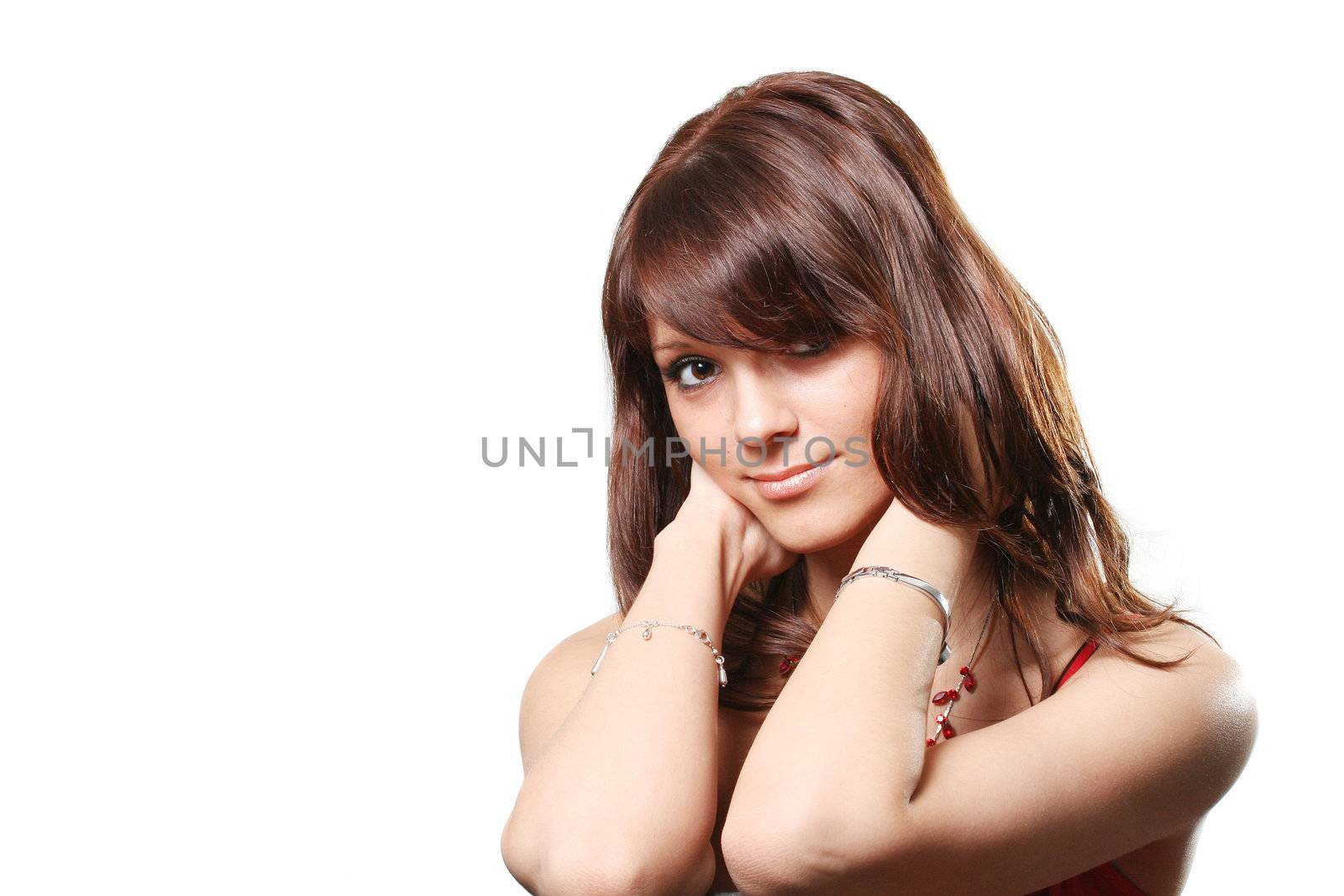 adult people one face hair females portrait