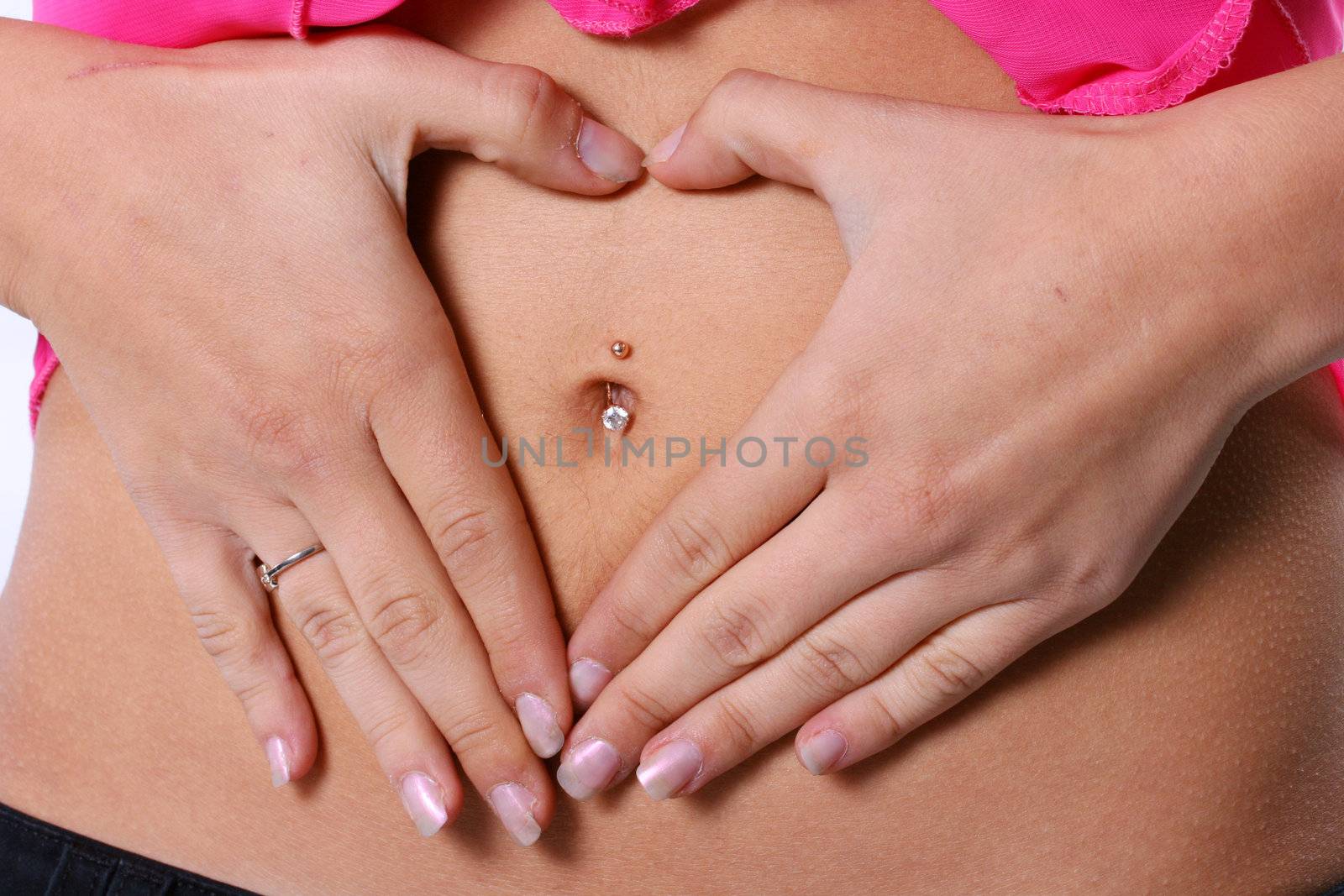piercing skin females abdomen women young