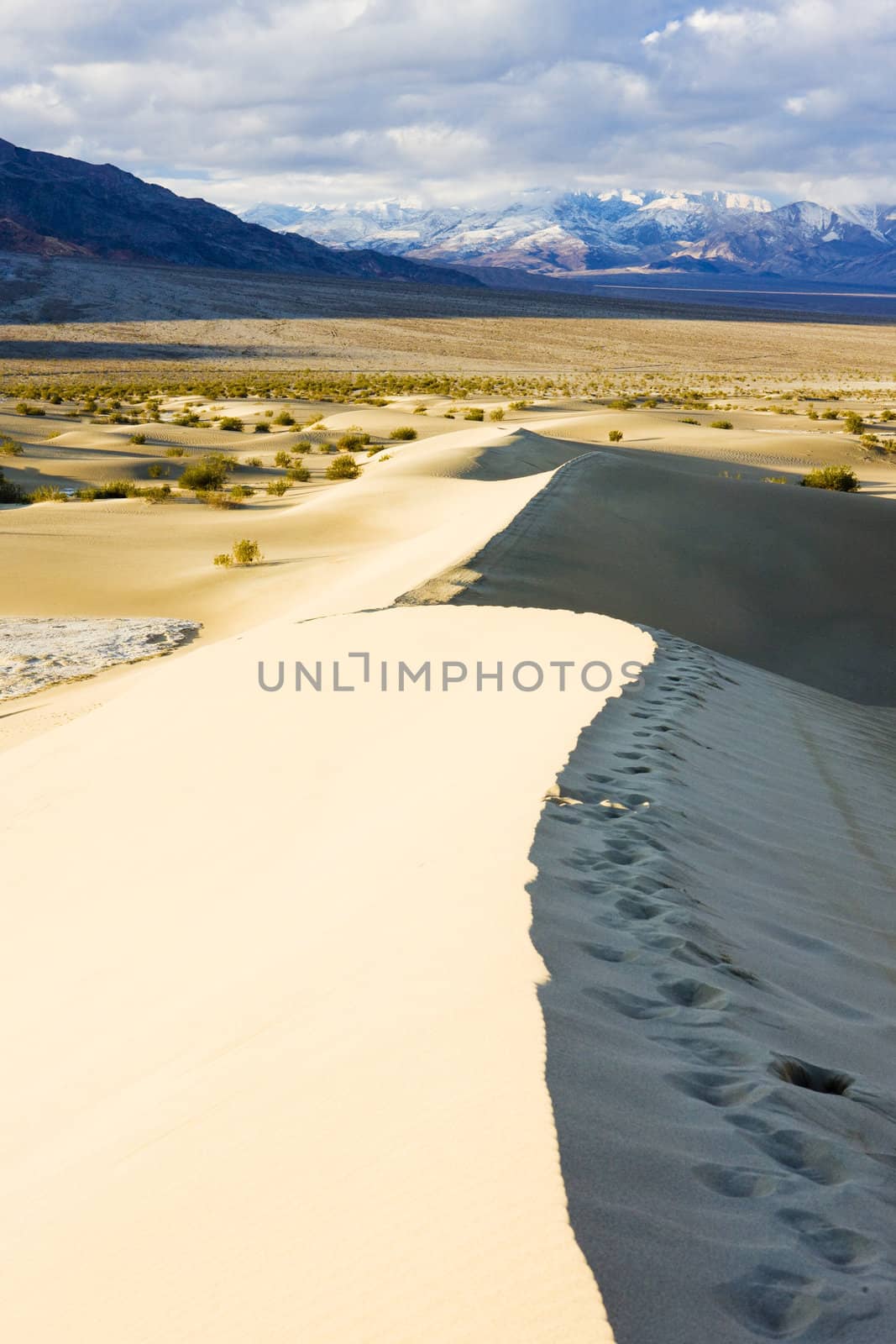 Stovepipe Wells sand dunes, Death Valley National Park, California, USA