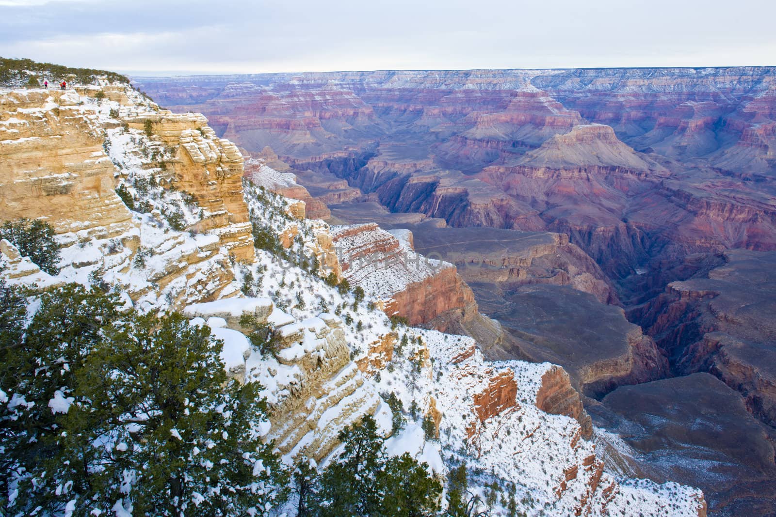 Grand Canyon National Park in winter, Arizona, USA