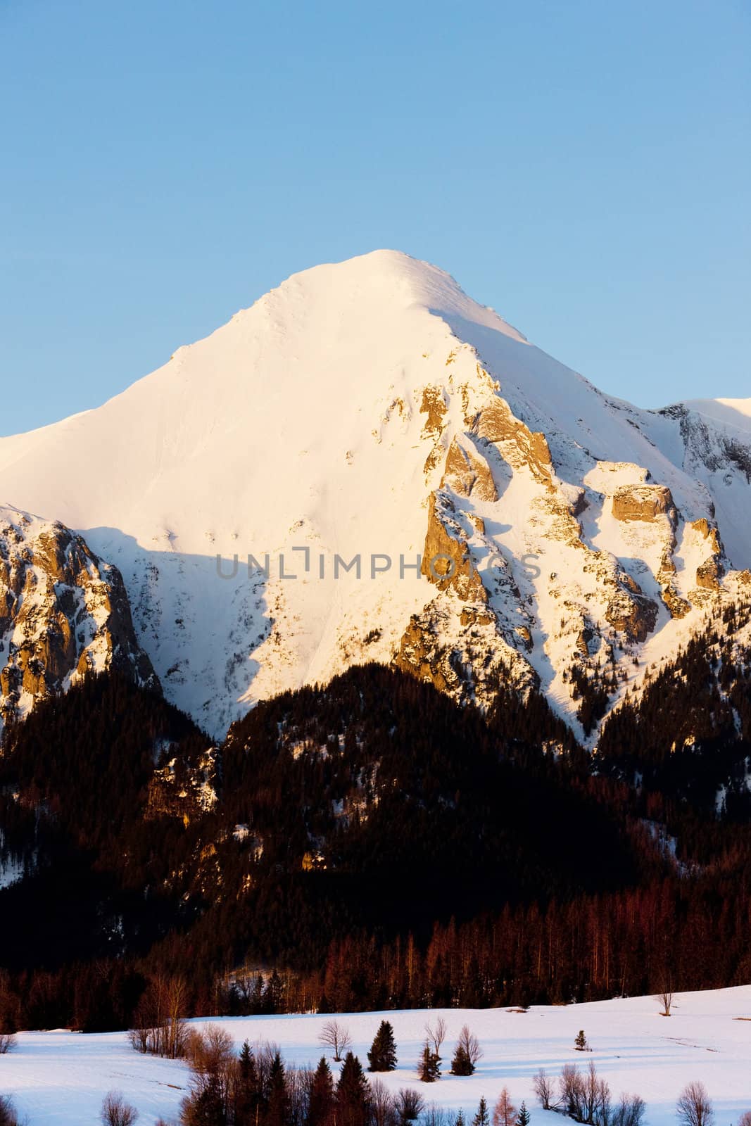 Belianske Tatry (Belianske Tatras) in winter, Slovakia