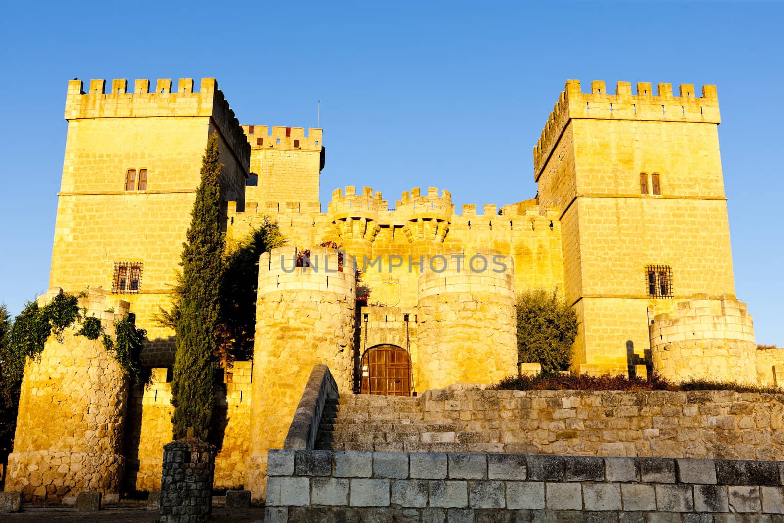 Castle of Ampudia, Castile and Leon, Spain