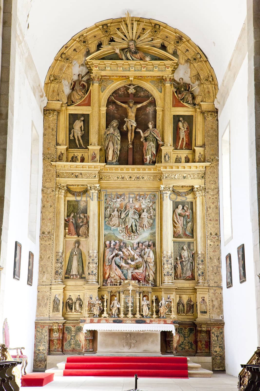interior of cathedral, Miranda do Douro, Portugal