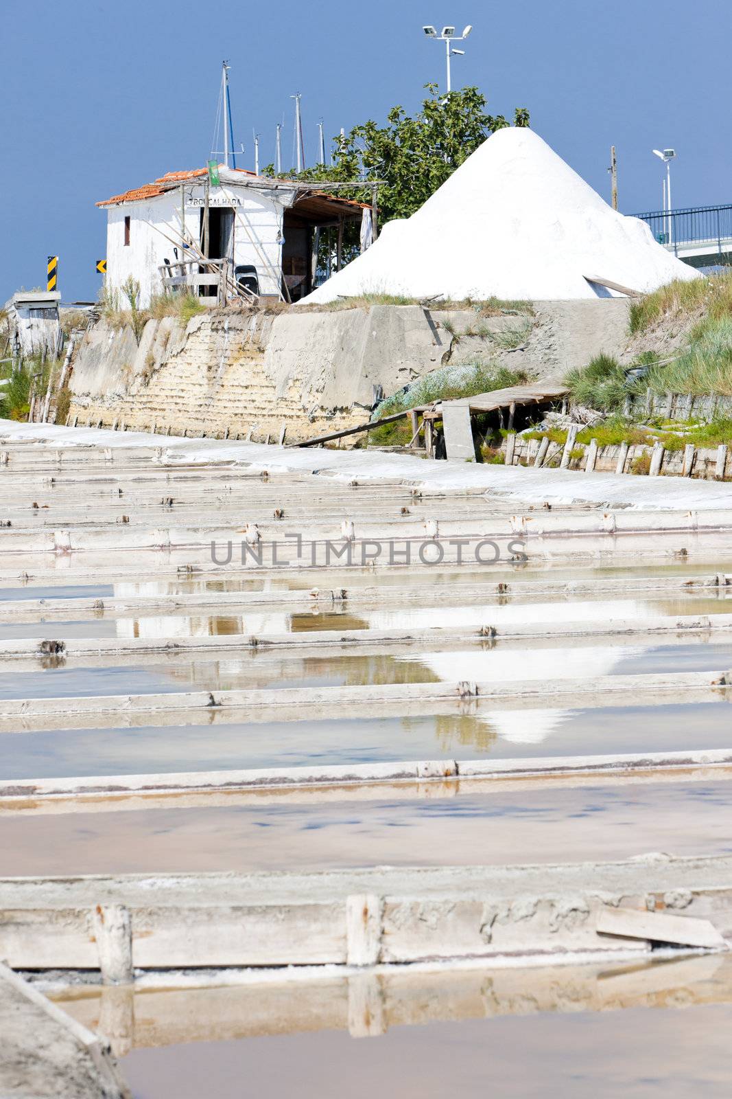 saline in Troncalhada, Beira, Portugal