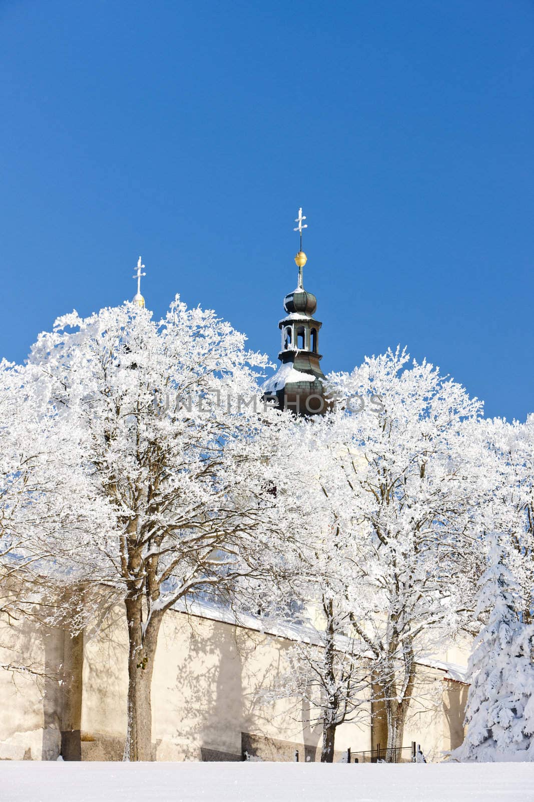 Mountain of Mother of God, Kraliky Monastery, Czech Republic
