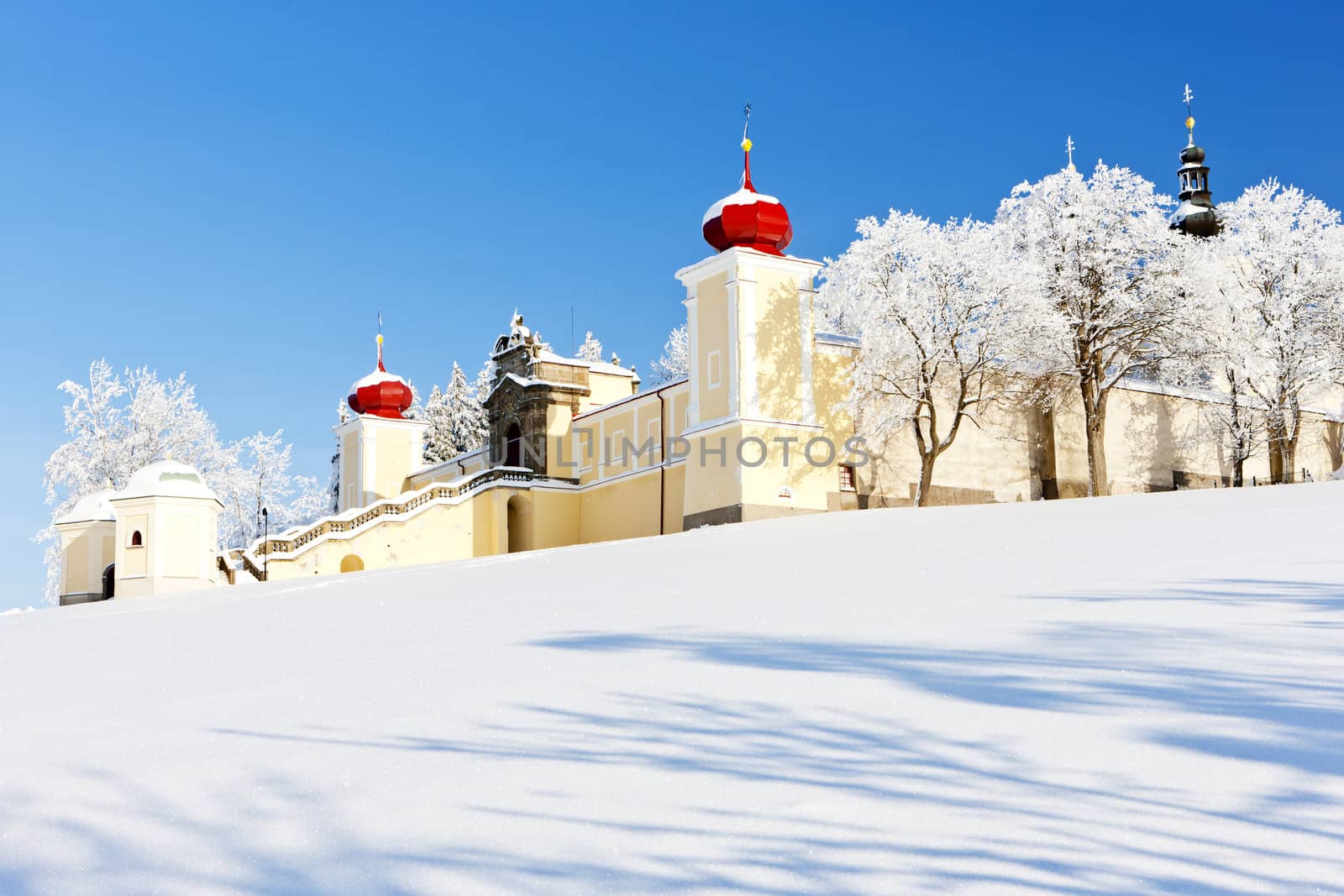 Mountain of Mother of God, Kraliky Monastery, Czech Republic