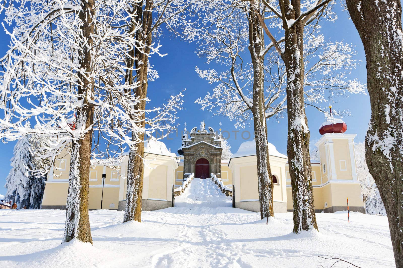 Mountain of Mother of God, Kraliky Monastery, Czech Republic