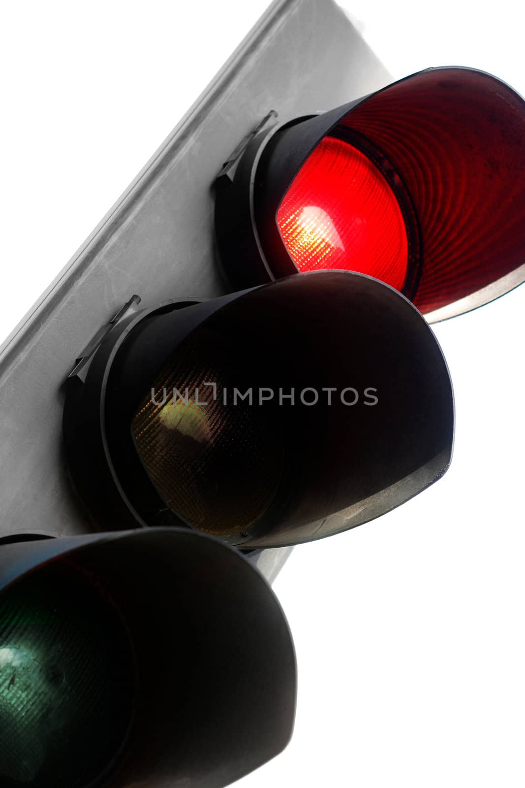 Red traffic light by leeser