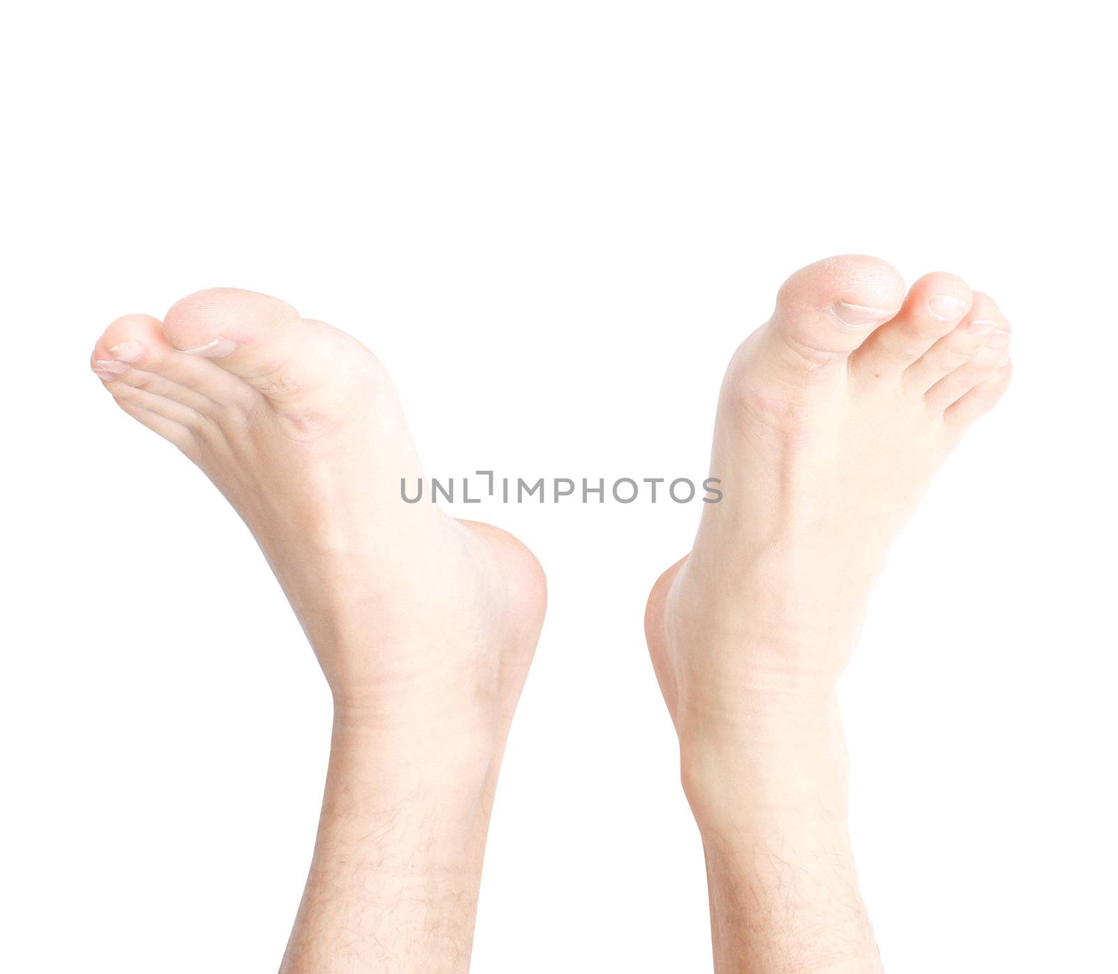Male feet by leeser
