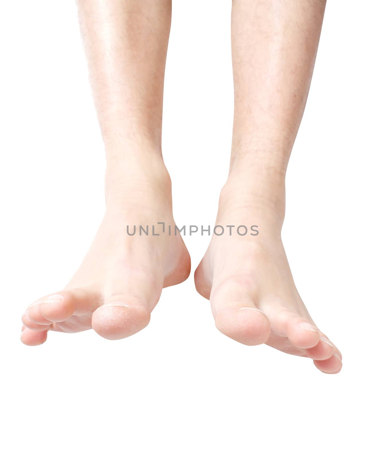 Male feet