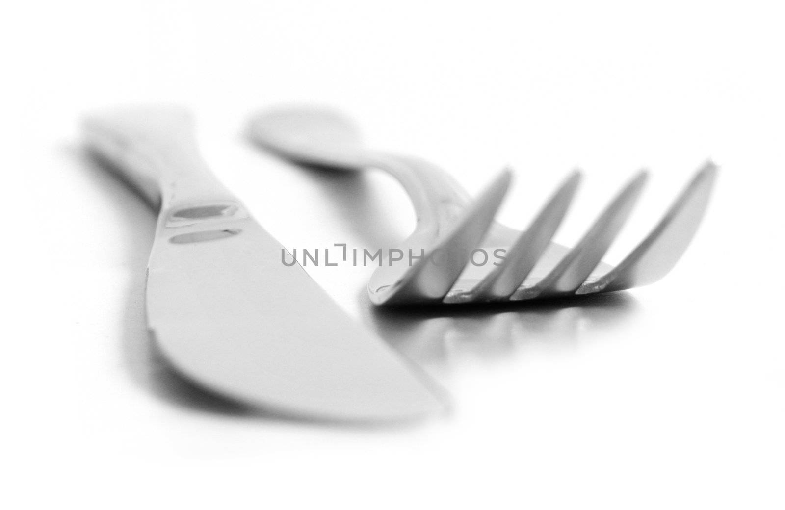 A fork and knife by leeser