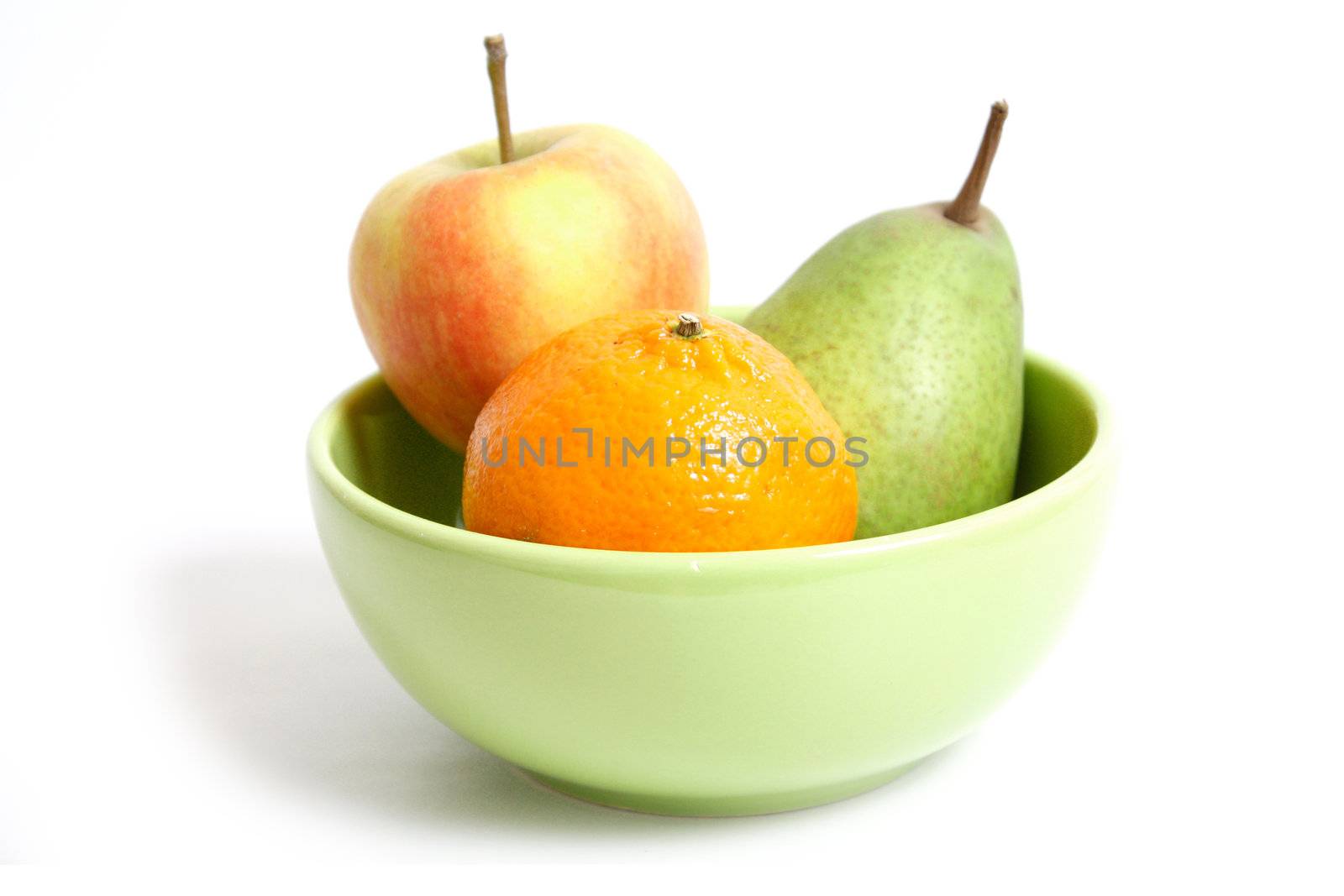 Bowl of fruit by leeser