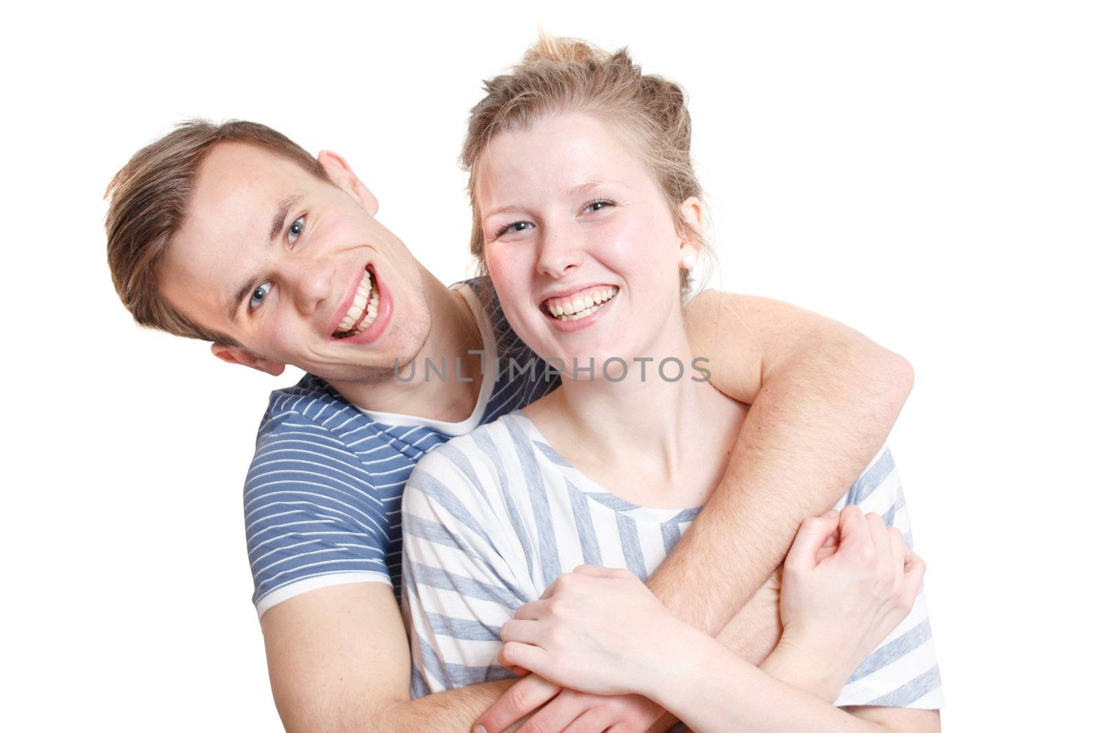 Happy young couple