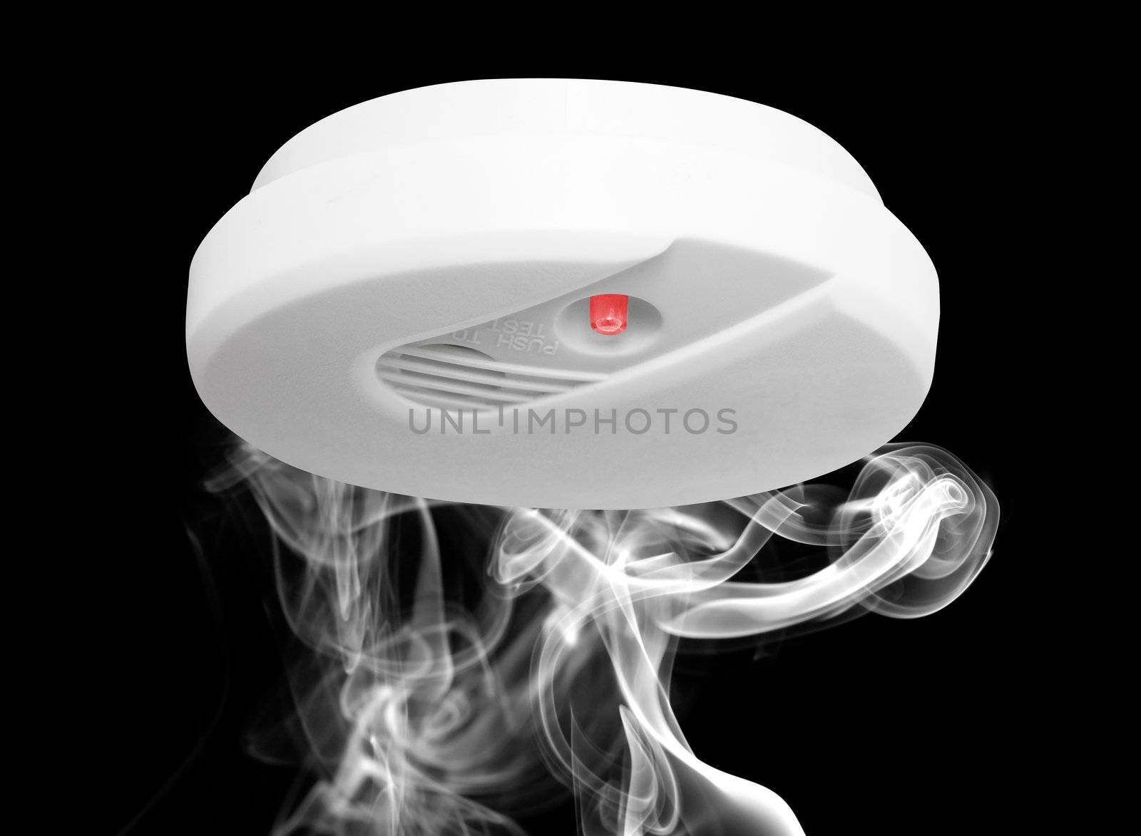 Smoke detector by leeser