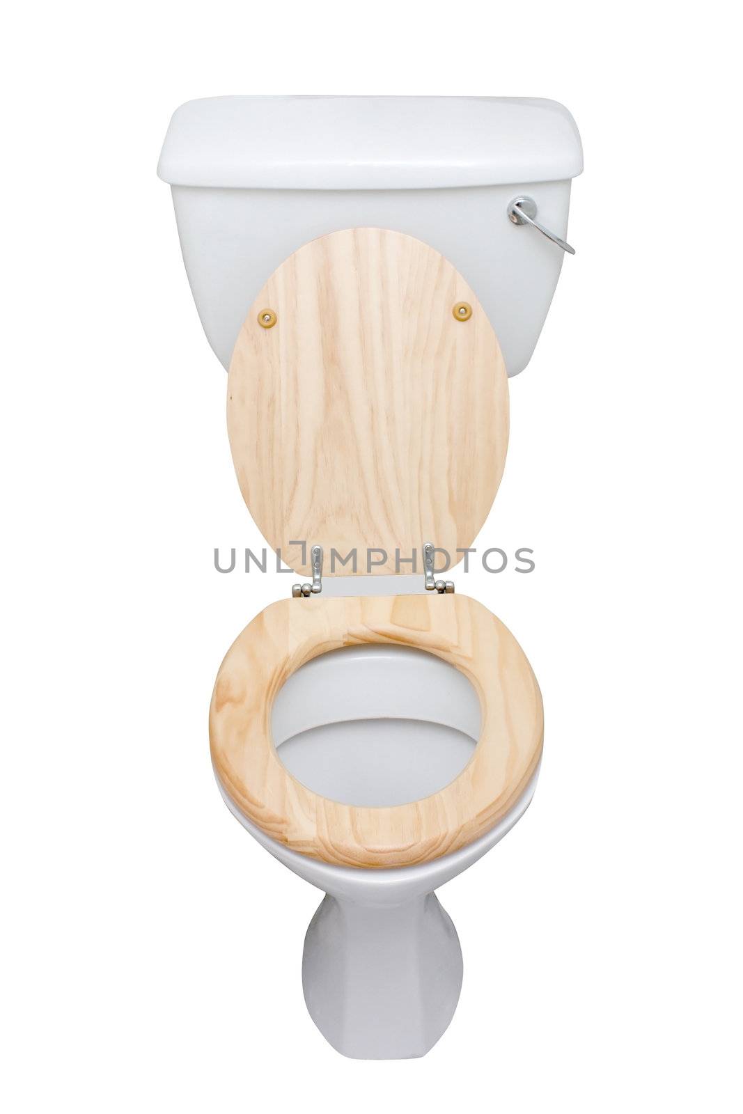 Toilet isolated on white