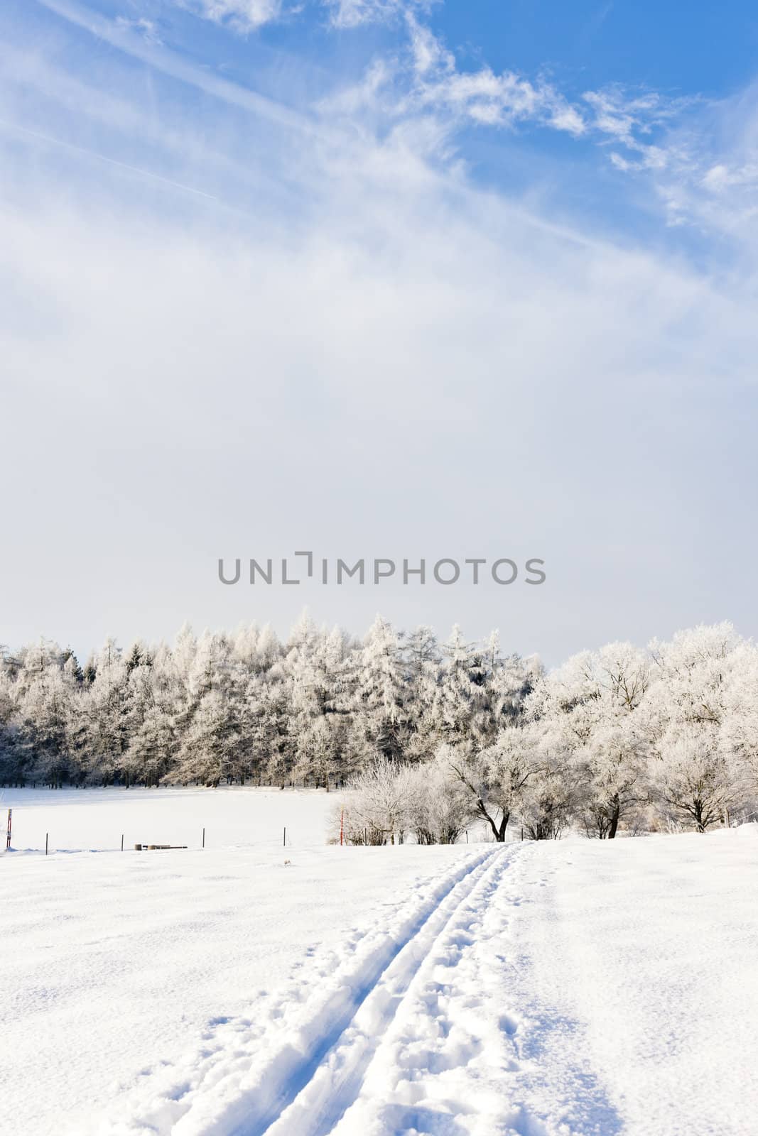winter landscape, Czech Republic