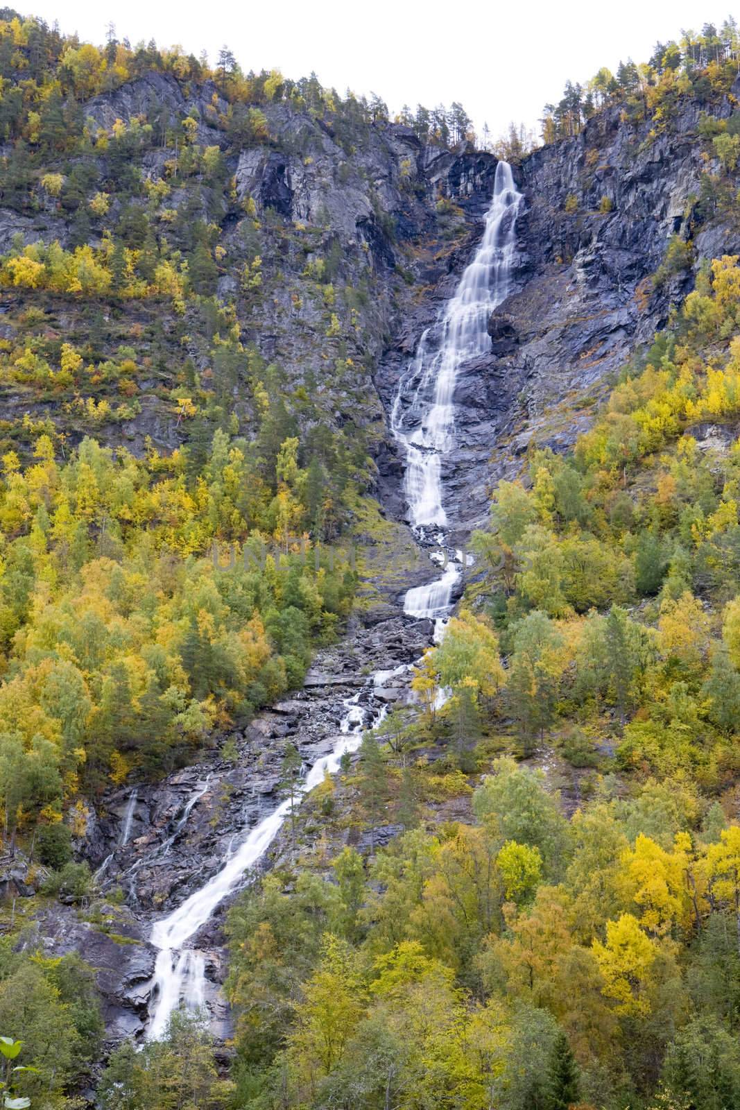 landscape near Borgund Stavkirke, Norway