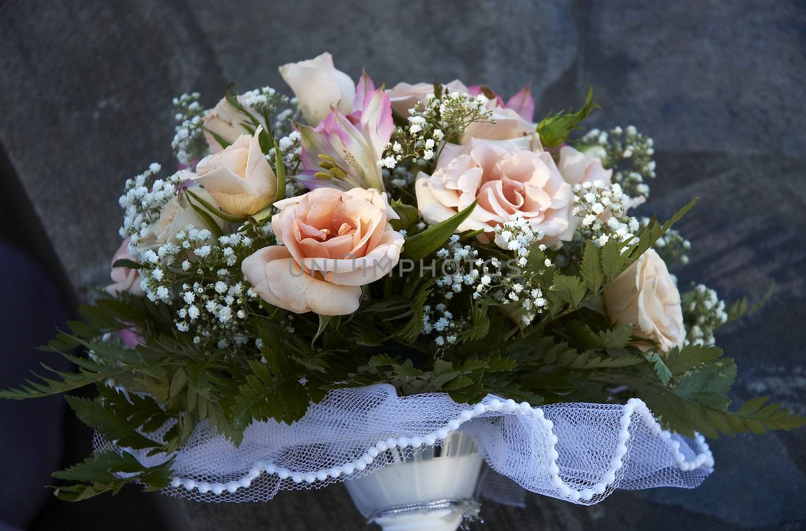 romantic wedding bouquet