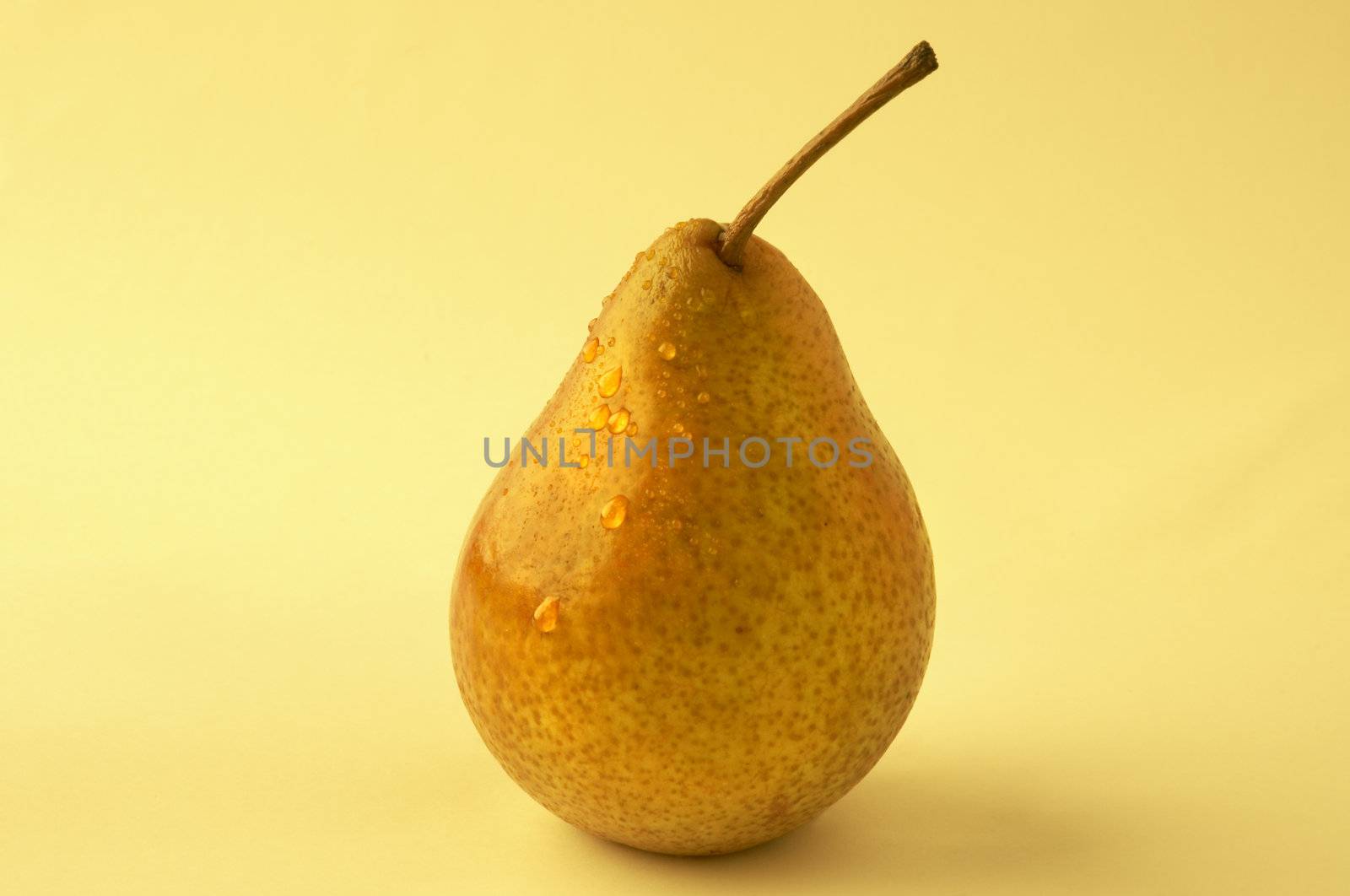wet pear
