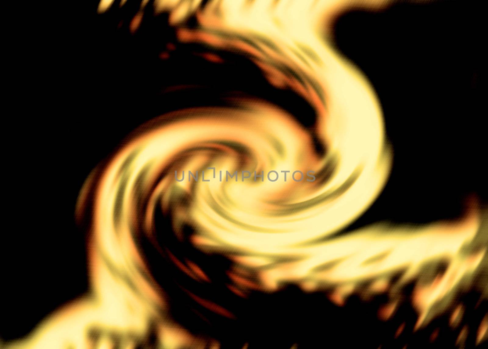 flaming background by Kuzma