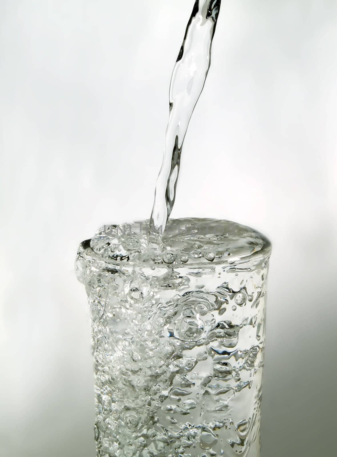 Glass of water by henrischmit