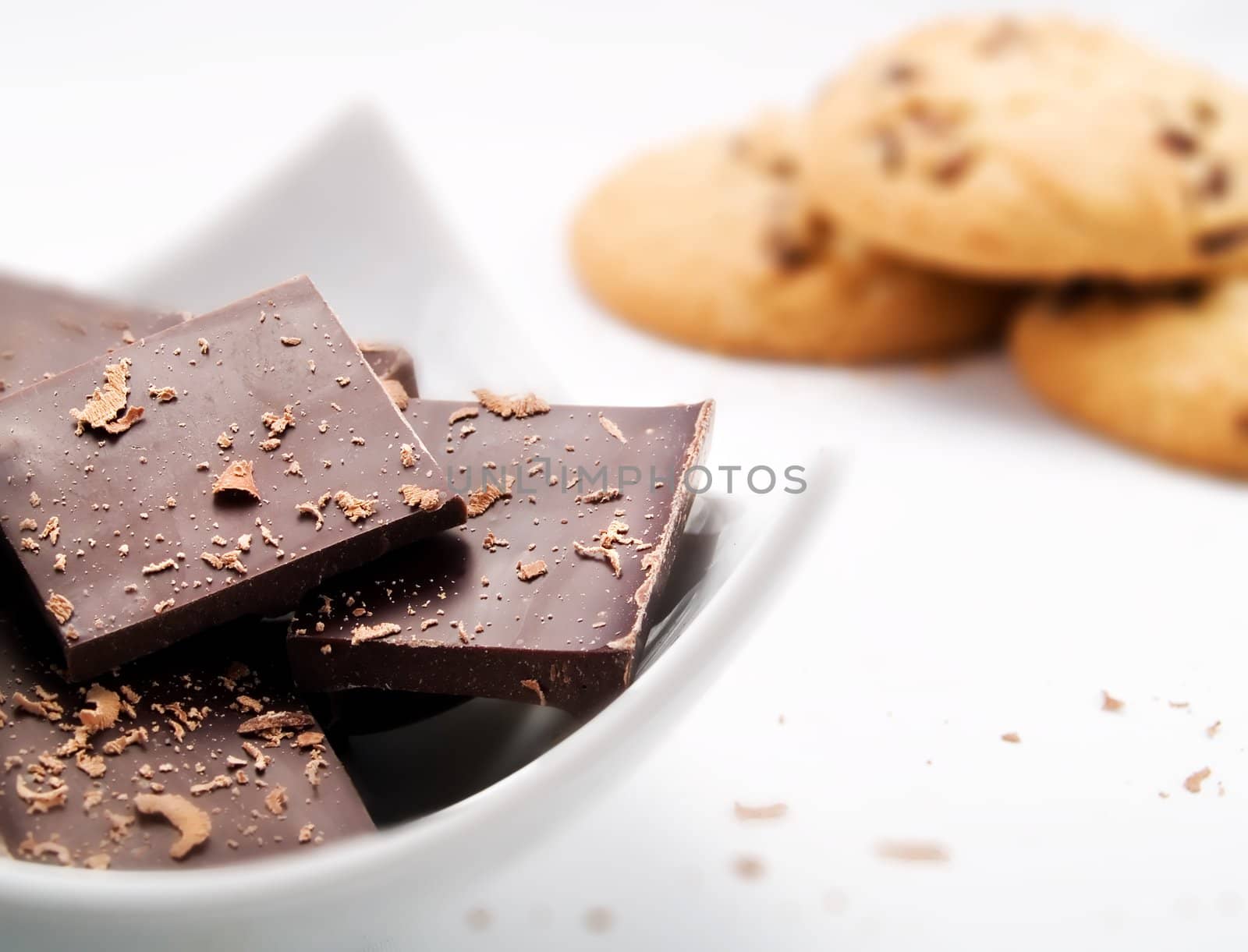 Close-up of chocolate in a kitchen