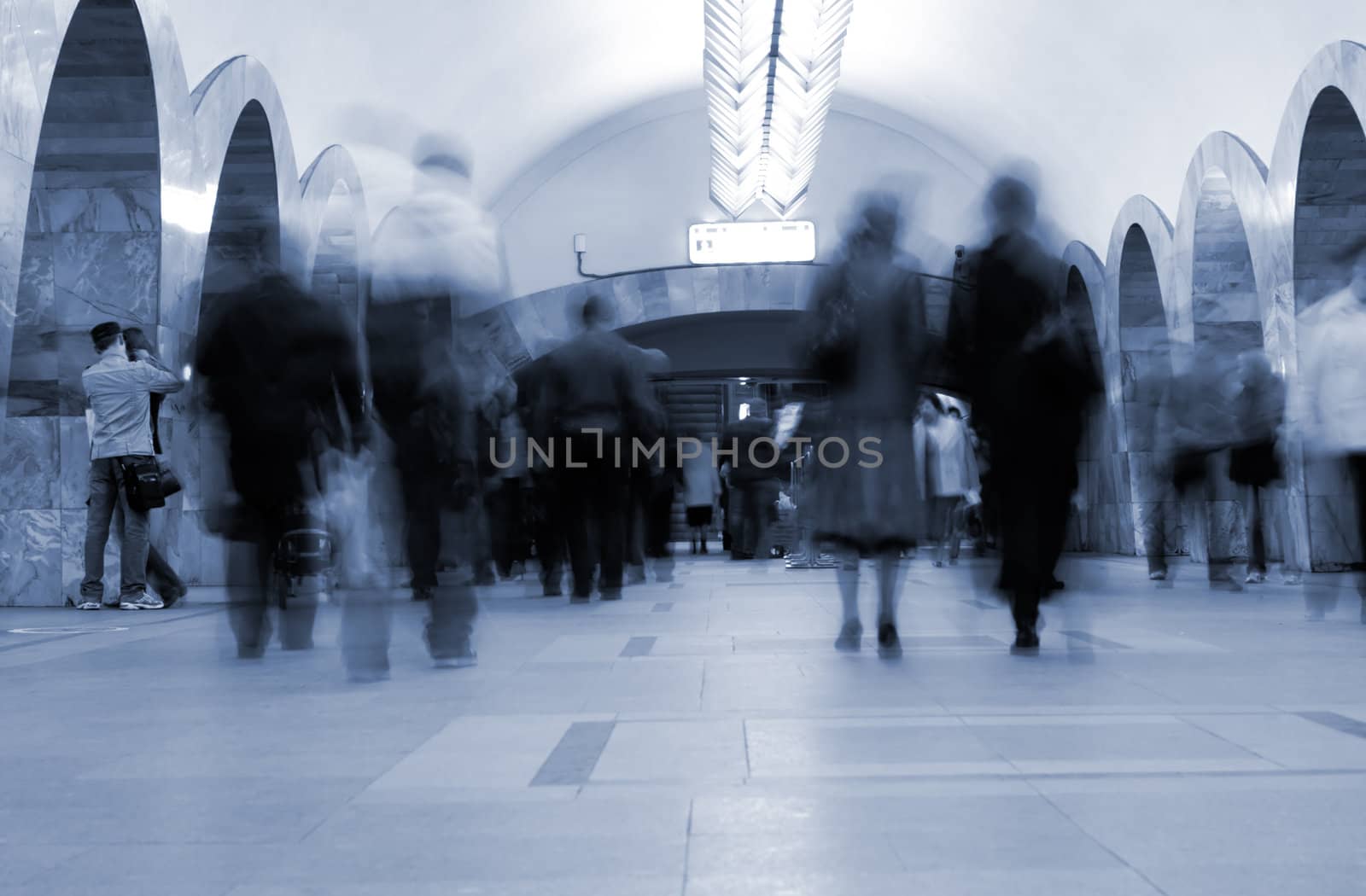 Subway. Underground station by Sergius