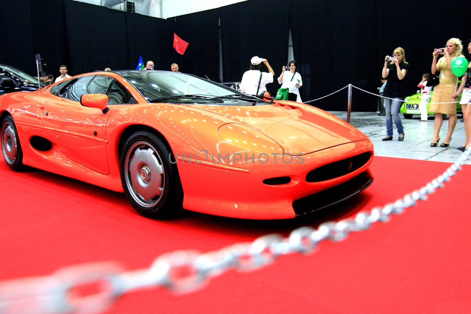 An auto presented at the 16th International Kyiv SIA'2008 Motor Show in Kyiv May 22, 2008.