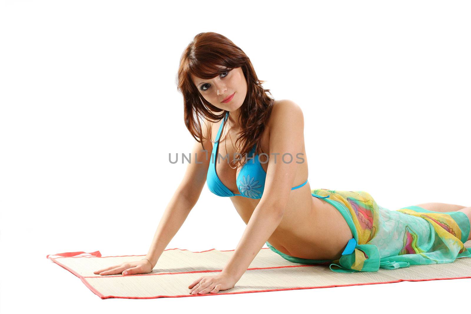 bikini beach body beauty relaxation adult woman