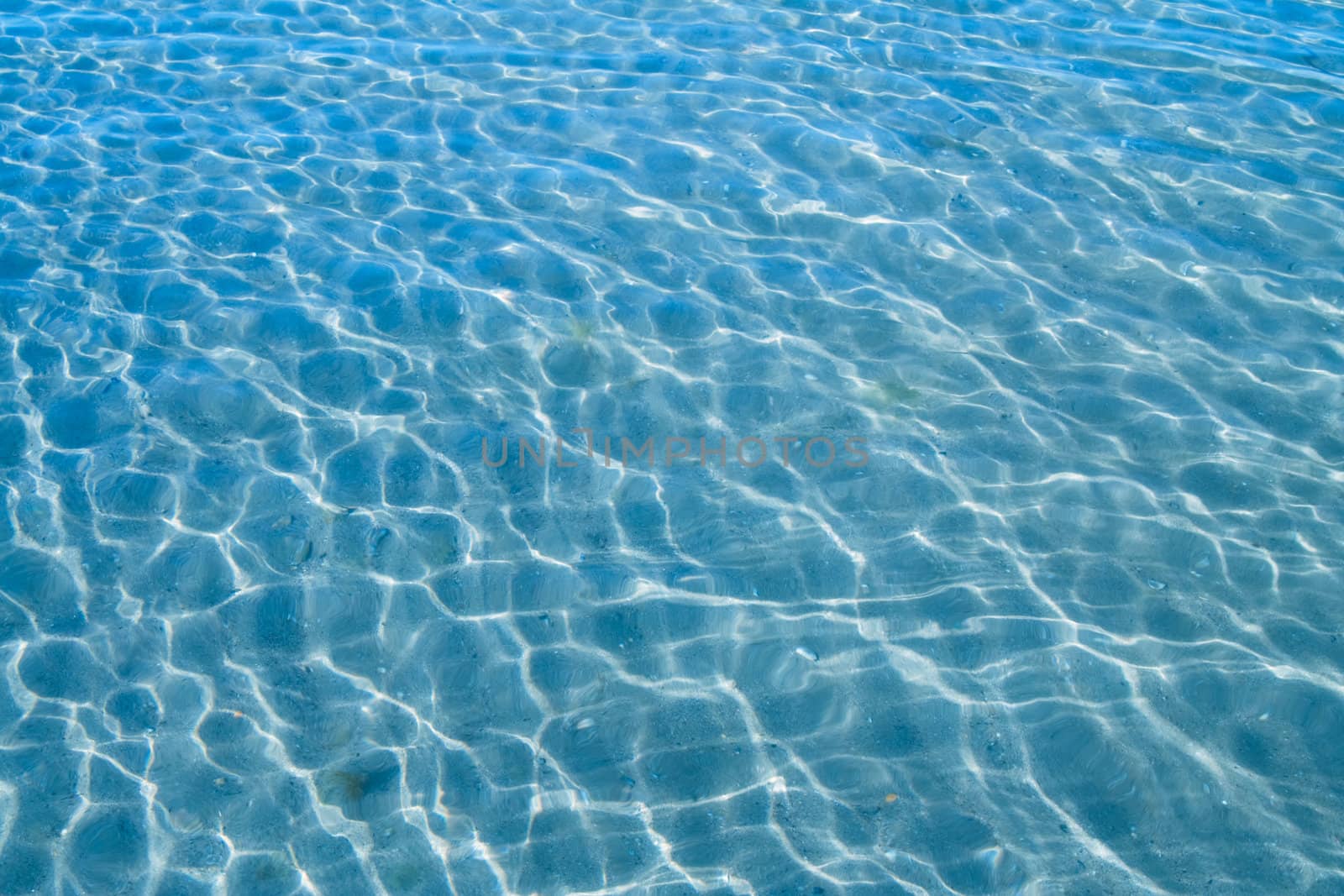 Blue water background