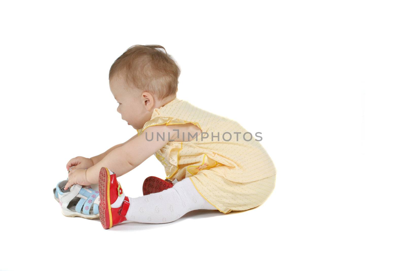 baby small child isolated white happiness cheerful