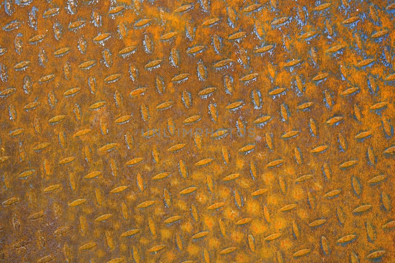 Texture of Rusty Sheet Metal