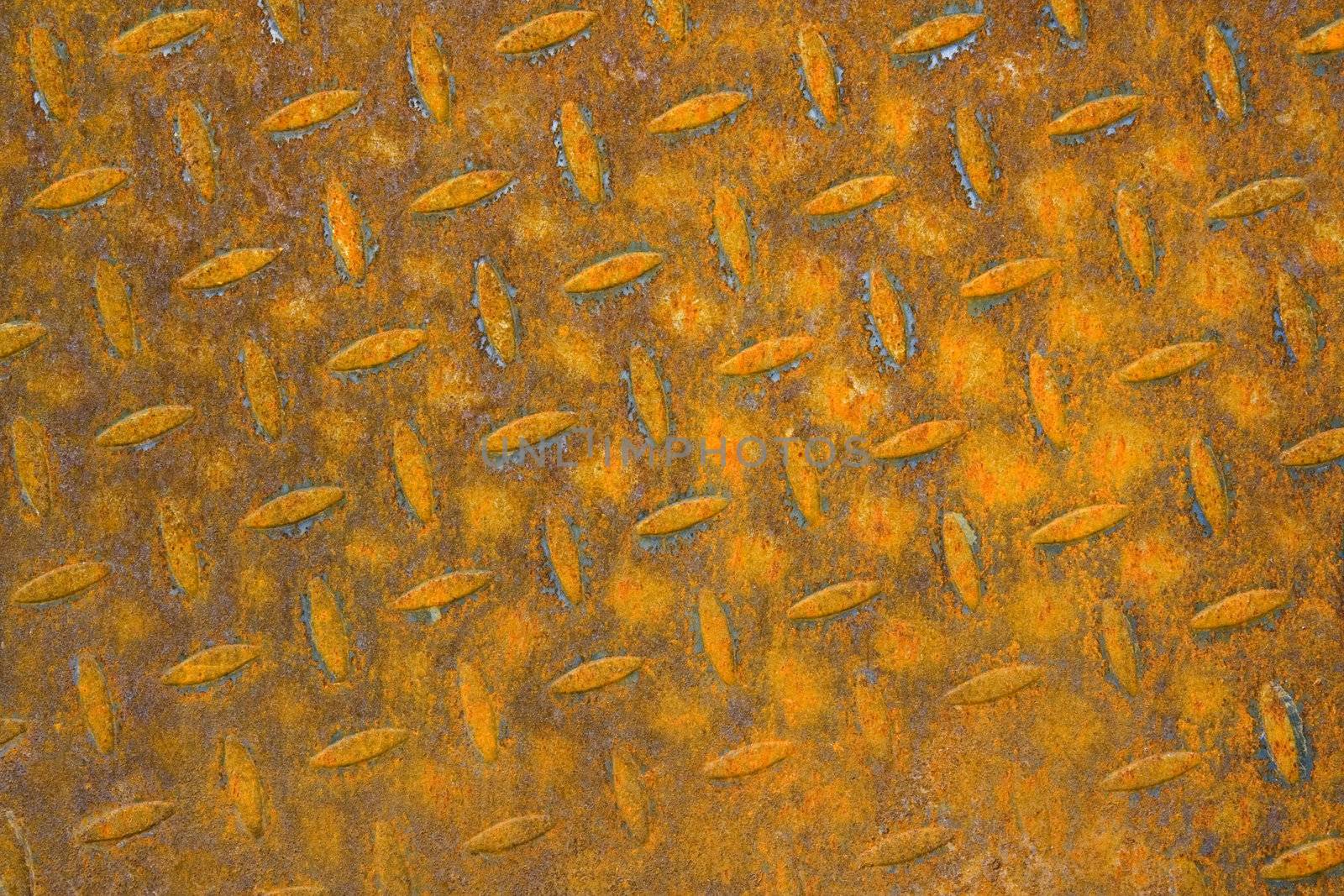Texture of Rusty Sheet Metal