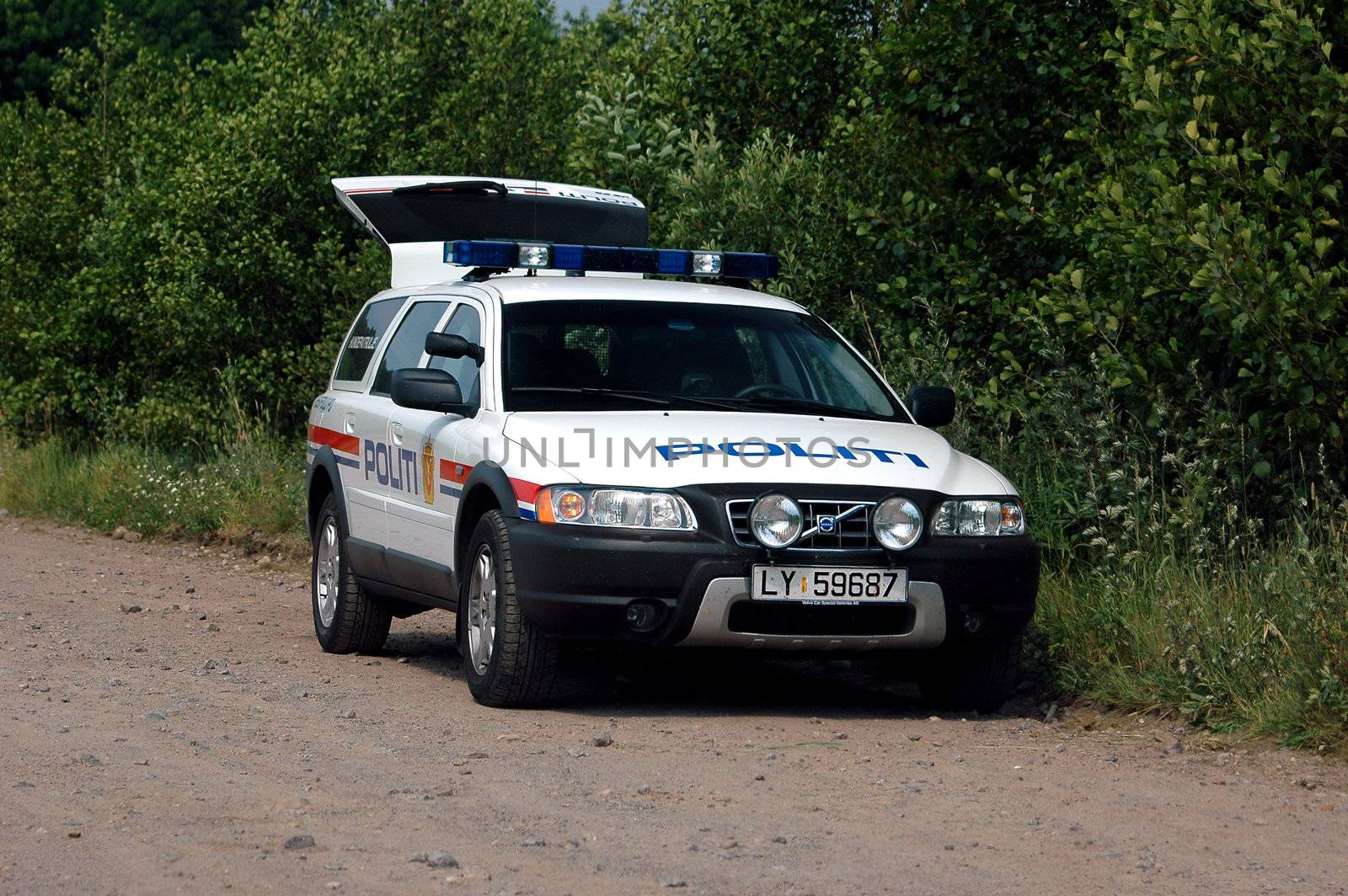 Norwegian Police car.