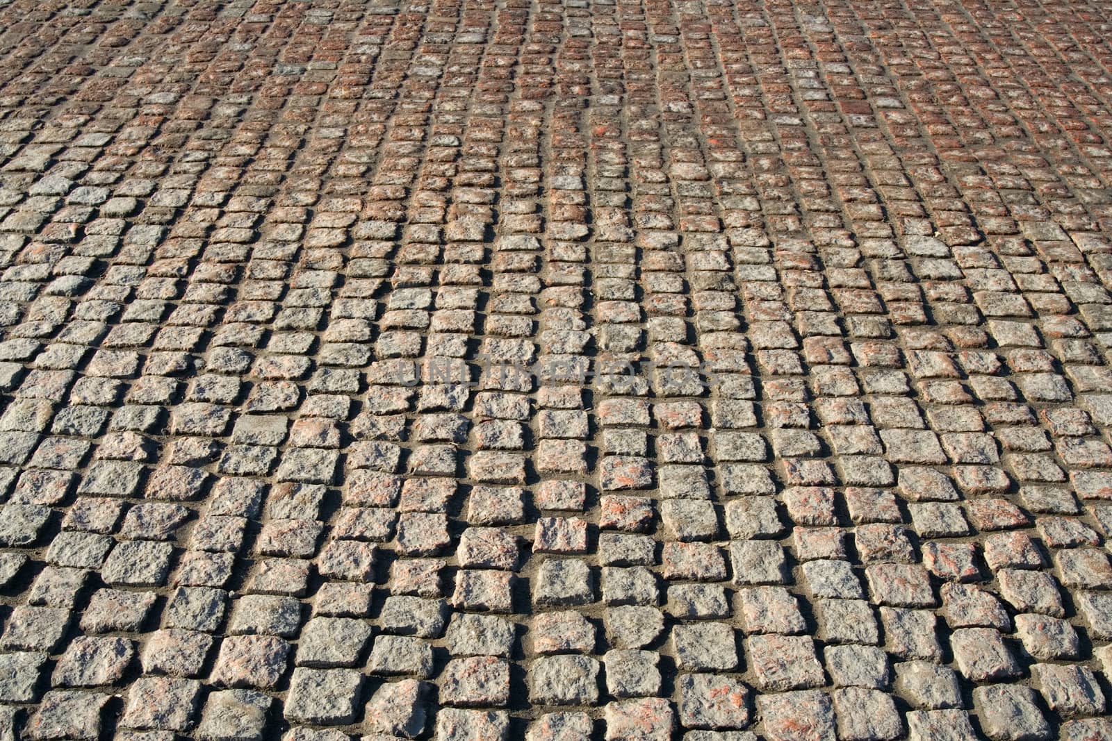 Texture of a Stone Roadway