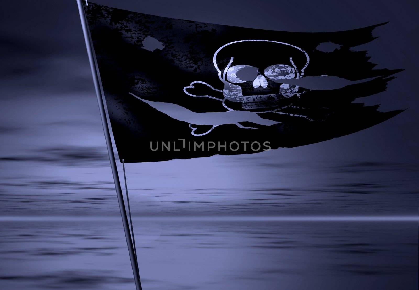 pirate flag by Kuzma