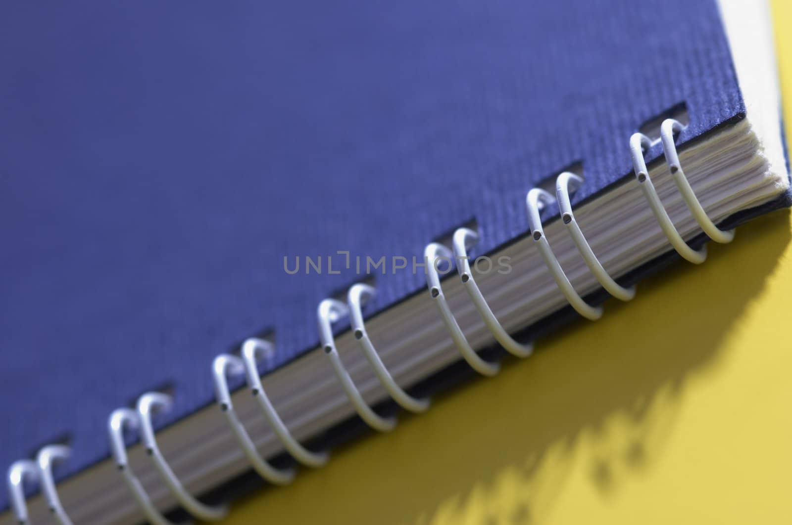 notebook in close-up by Kuzma