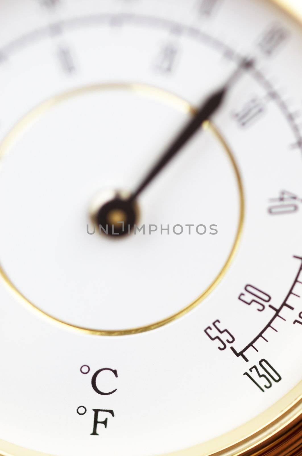 thermometer in close up