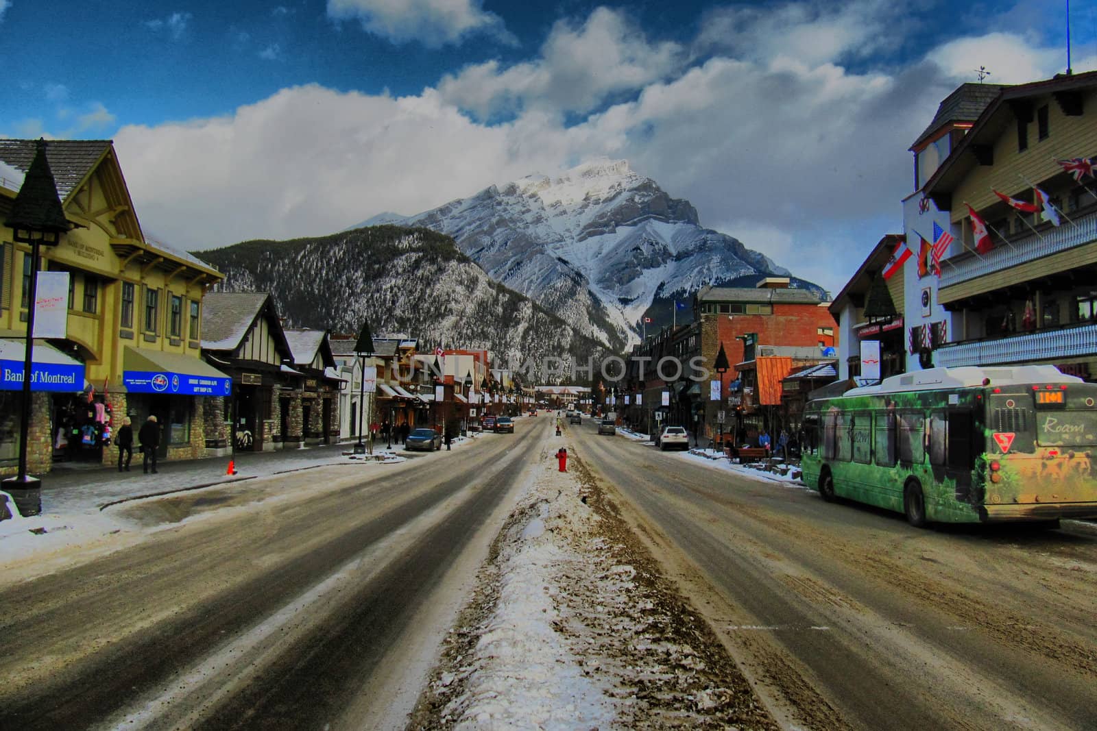 Banff town centre by chrisga